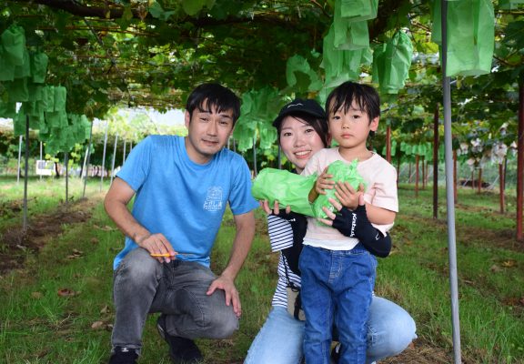 【マスカット狩り×サイクリング】イメージ